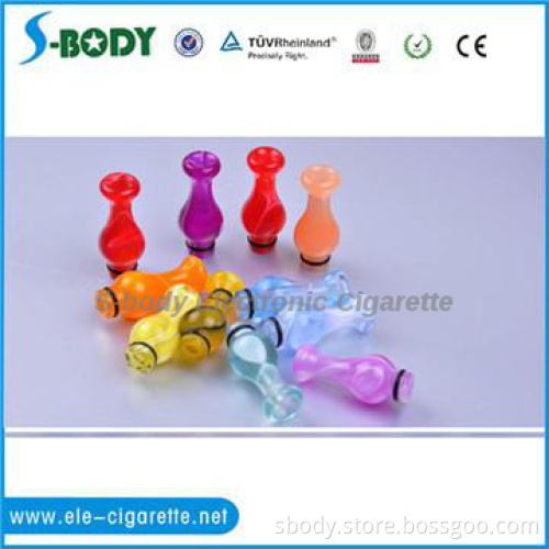Novel pieces revolvable drip tip wholesale 510 e-cigar mouthpiece